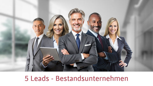 5 Leads aus dem Bereich Gewerbliche Unternehmen